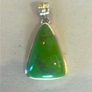 Pendant Green Turquoise